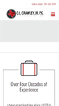 Mobile Screenshot of clcrawleylaw.com